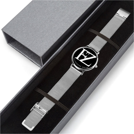 FZ Fashion Ultra-thin Stainless Steel Quartz Watch