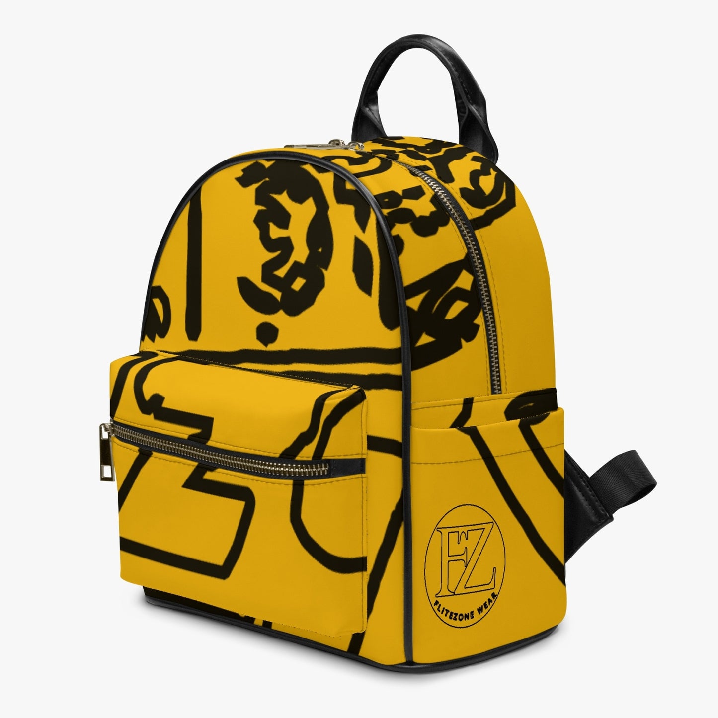 FZ Printed PU Backpack