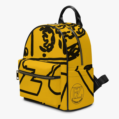 FZ Printed PU Backpack - FZwear