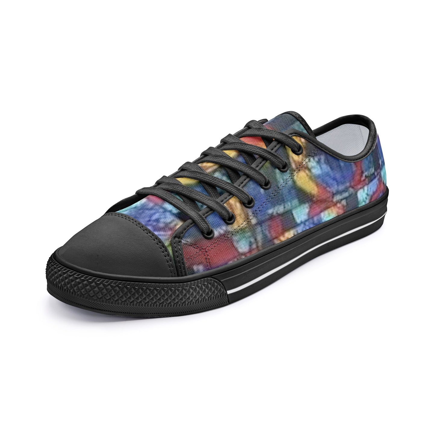 FZ African Print Unisex Low Top Canvas Shoes