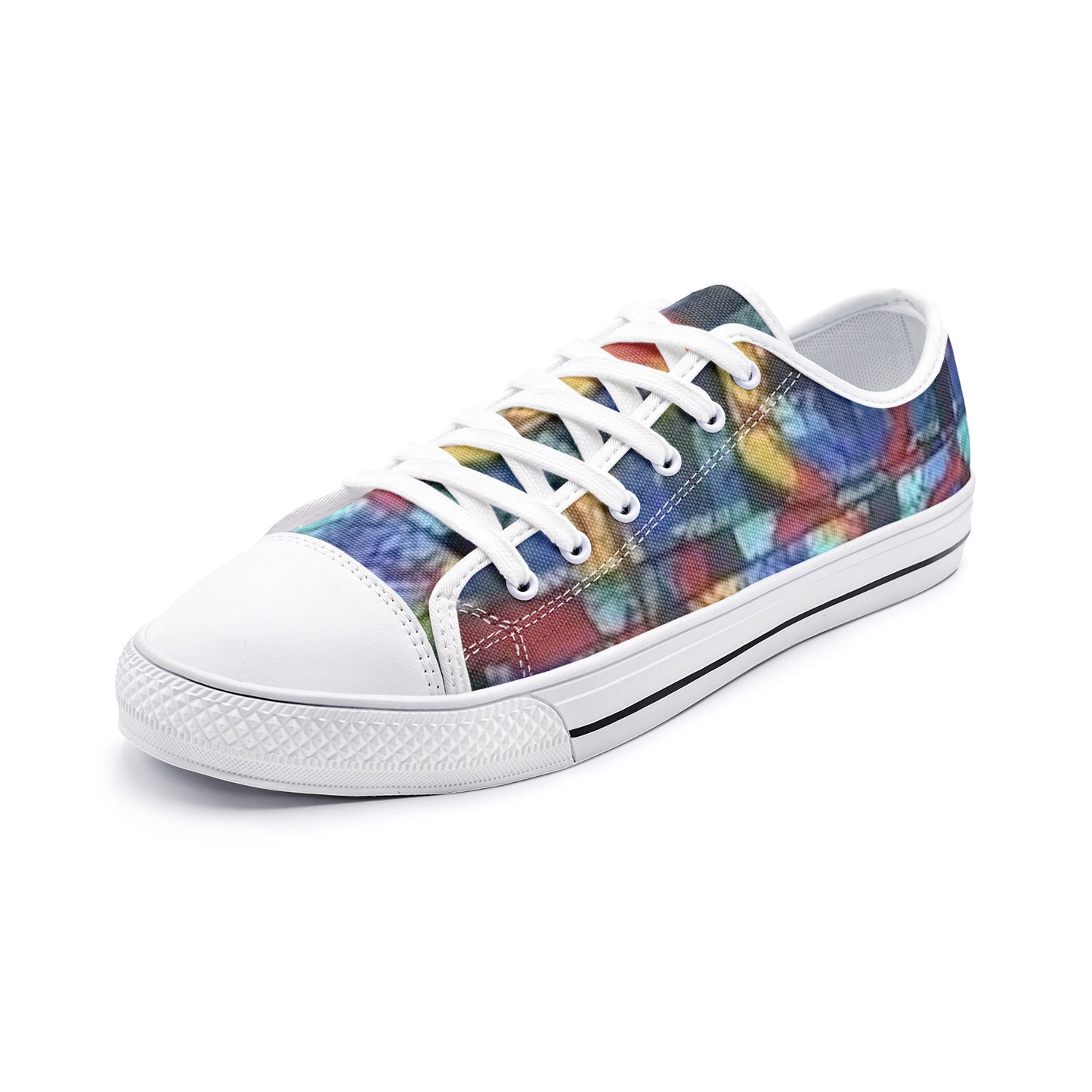 FZ African Print Unisex Low Top Canvas Shoes