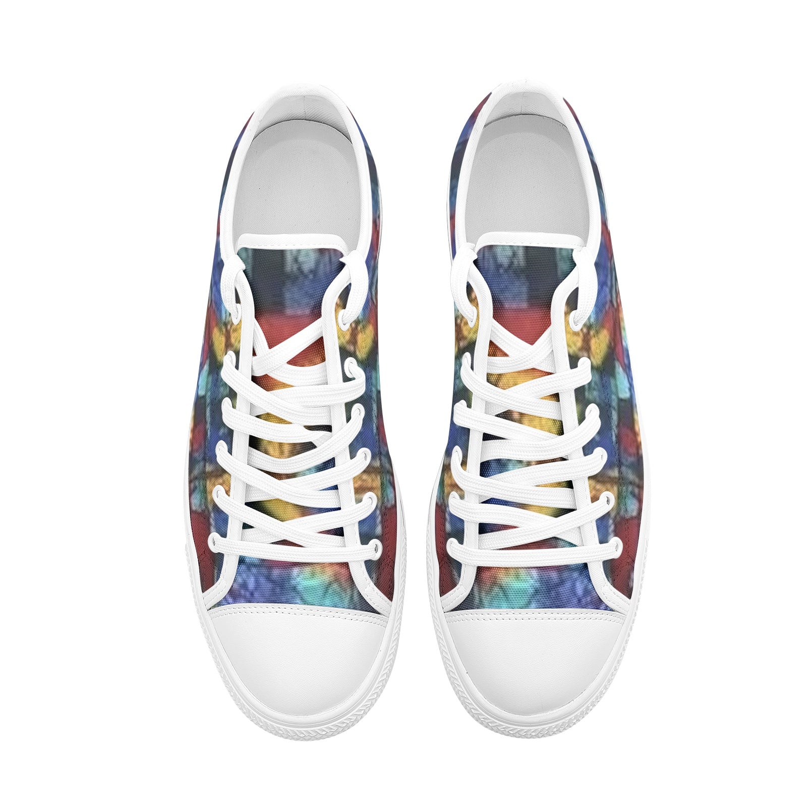 FZ African Print Unisex Low Top Canvas Shoes - FZwear