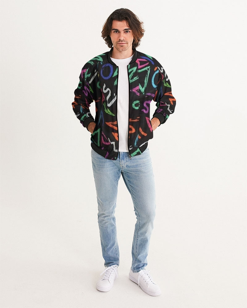 FZ AFRICAN ALPHA PRINT Men's Bomber Jacket