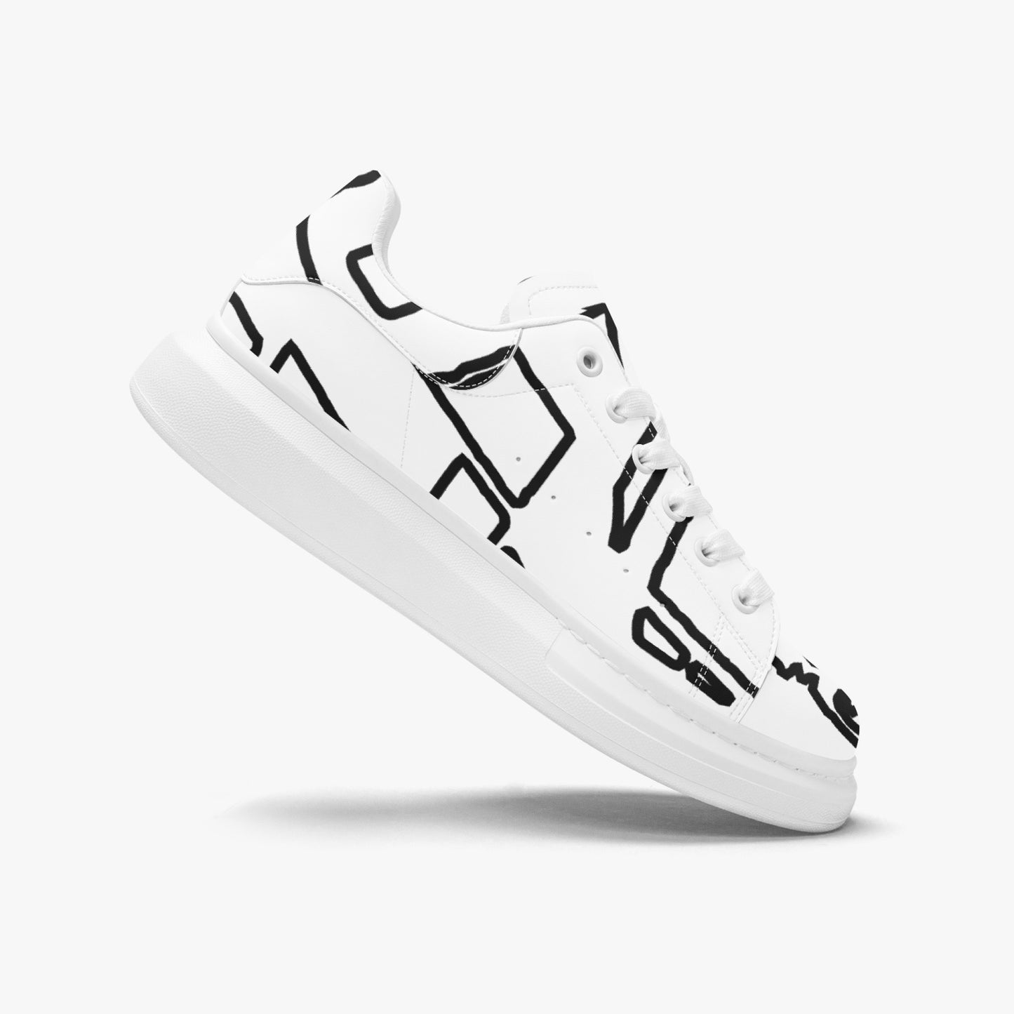 FZ Unisex Leather Oversized Sneakers