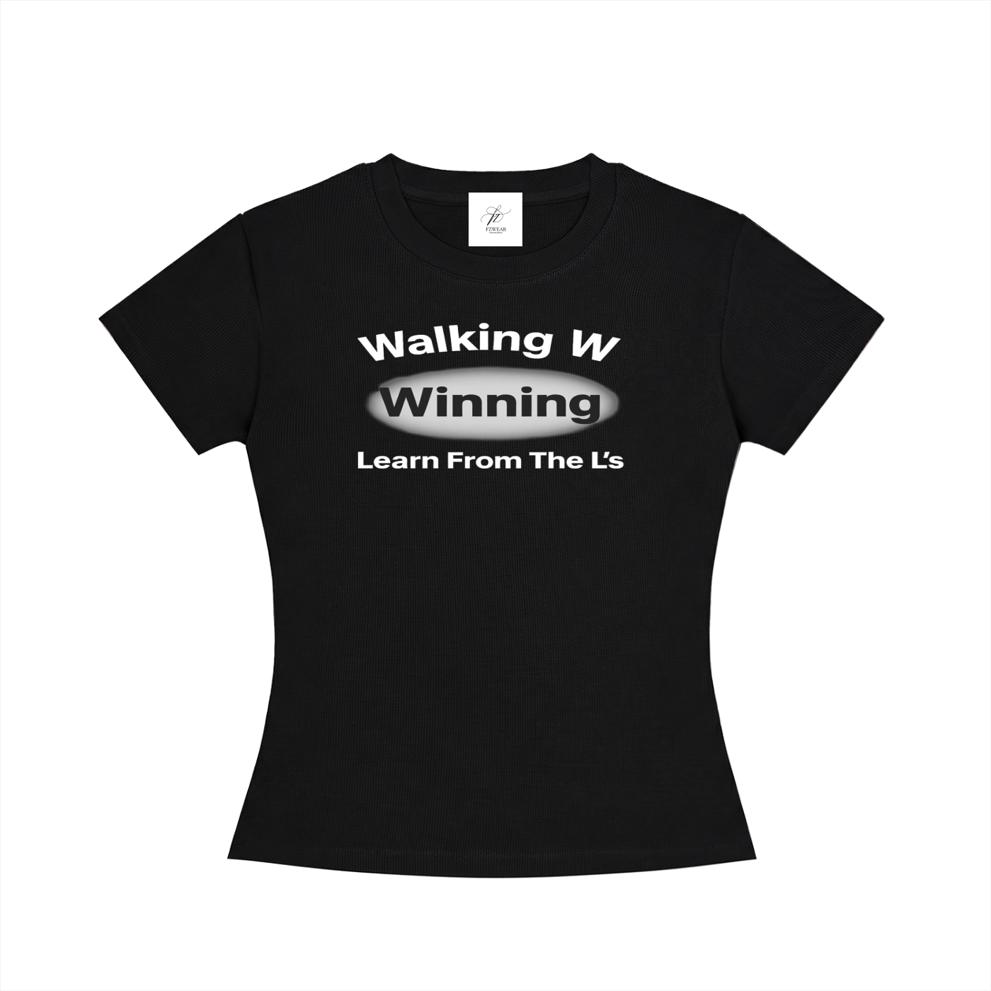 FZ Women's Slim Fit Winning Crewneck Tee