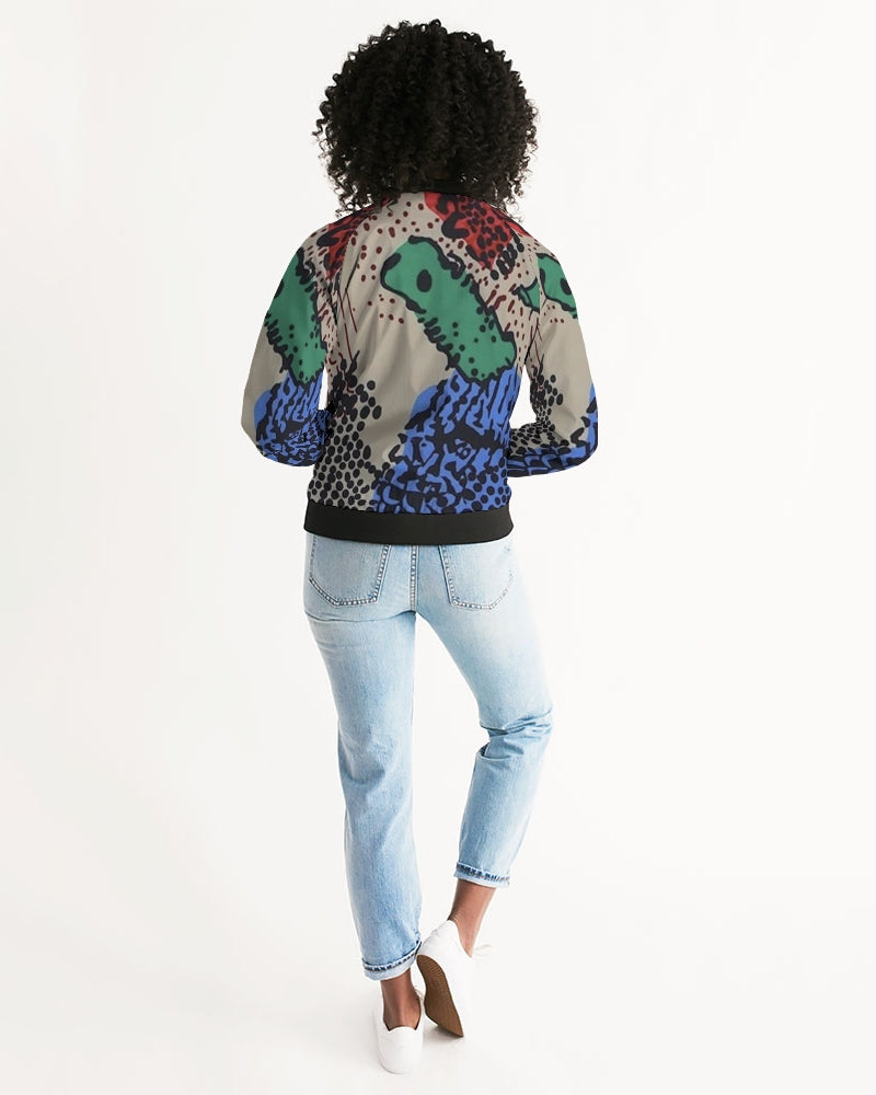 FZ SAFARI PRINT Women's Bomber Jacket - FZwear