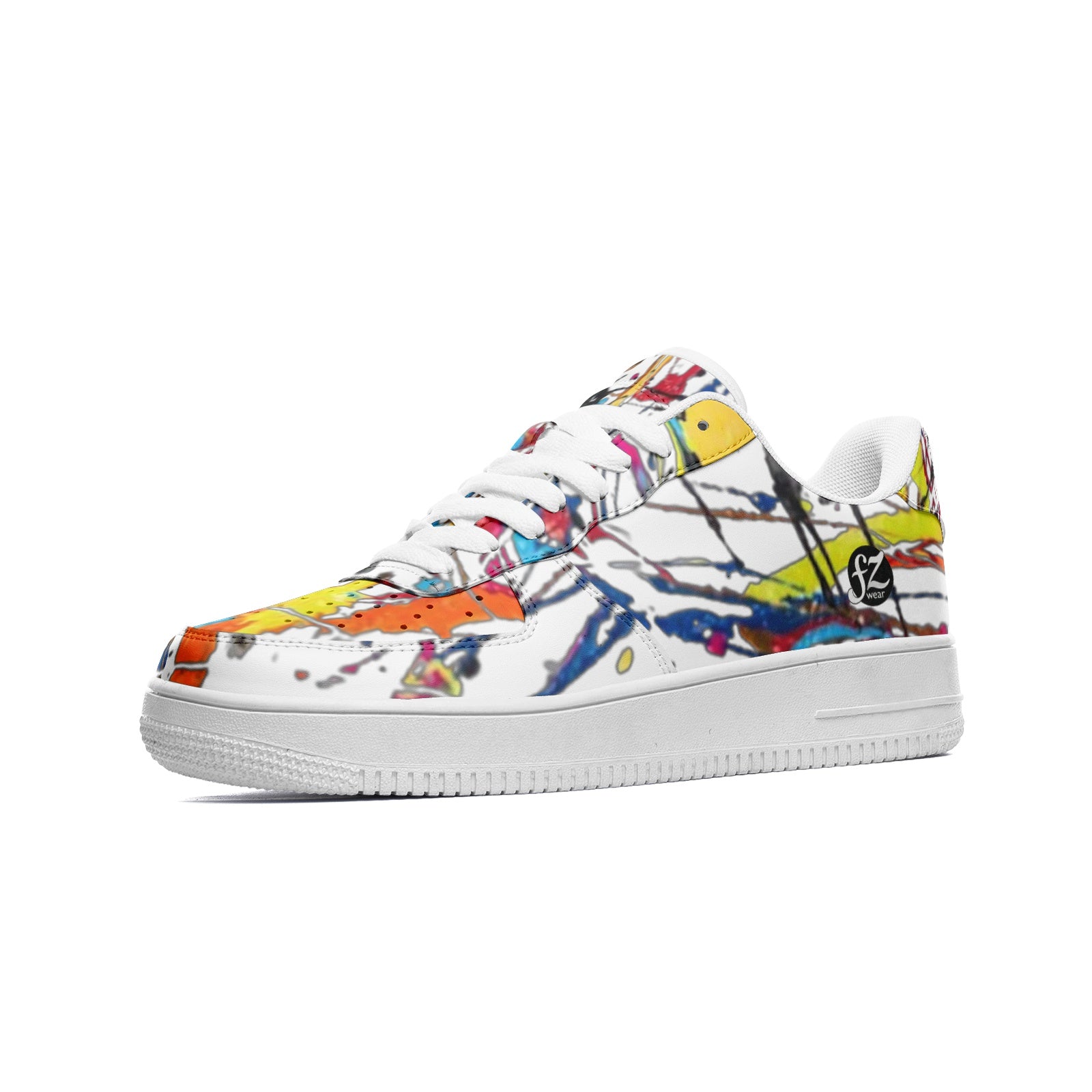FZ Unisex Low Top Leather Sneakers