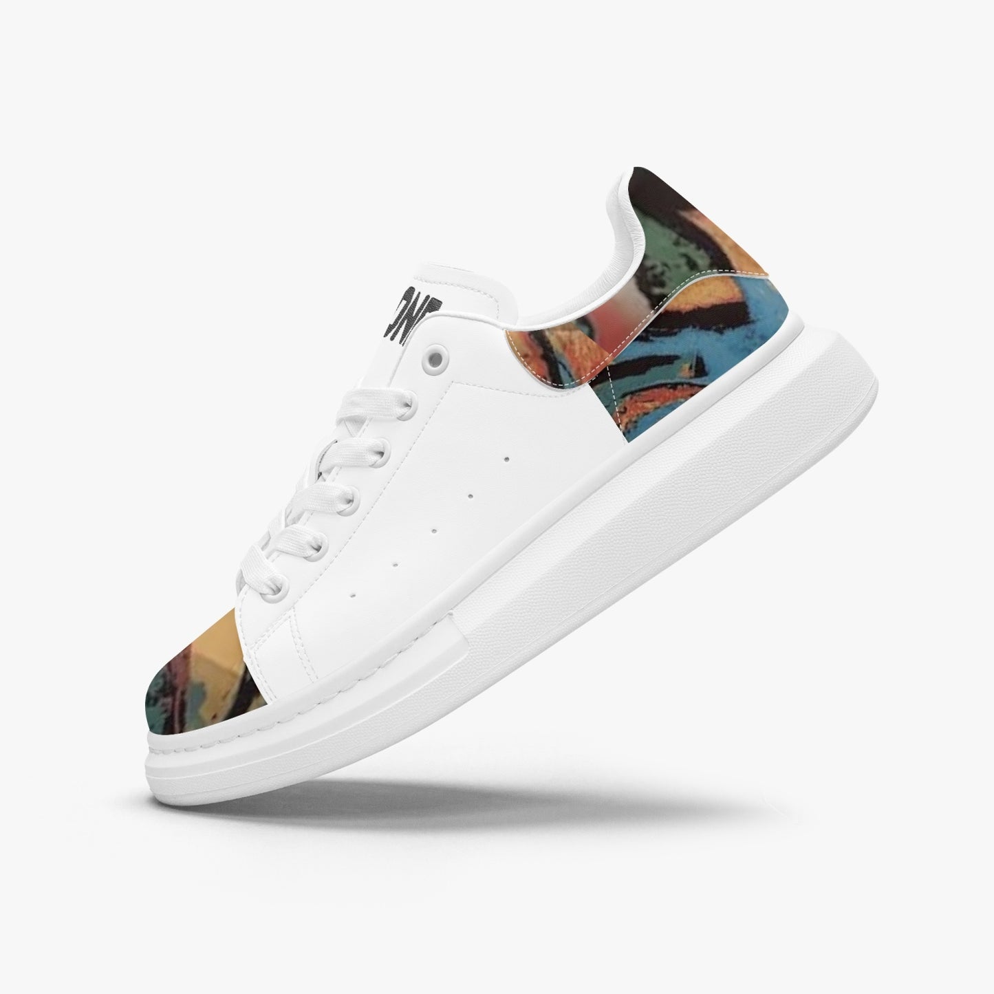 FZ Safari Print Leather Oversized Sneakers