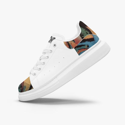 FZ Safari Print Leather Oversized Sneakers