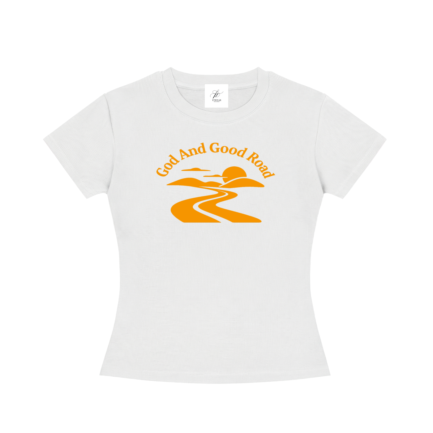 FZ Women's Slim Fit Good Road Crewneck Tee