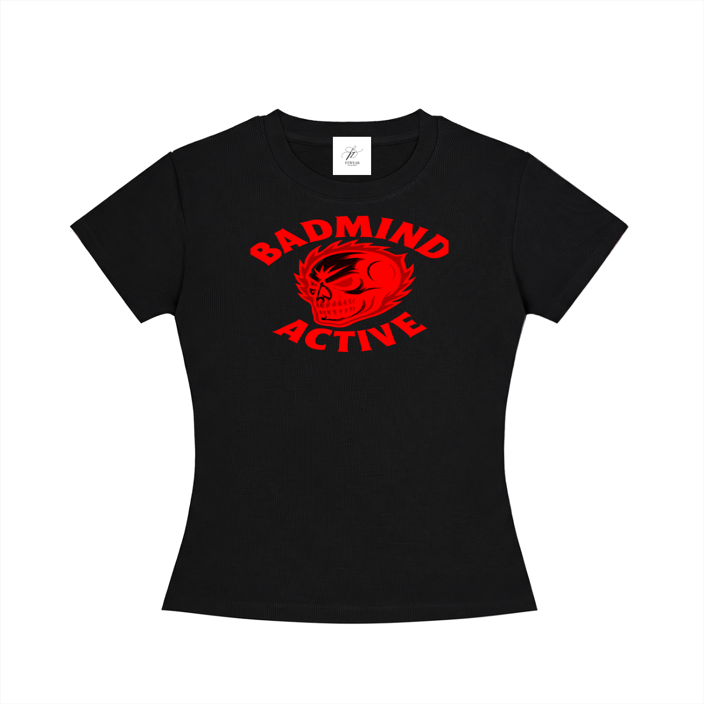 FZ Women's Slim Fit Active Crewneck Tee
