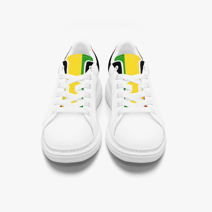 FZ Unisex Rasta Leather Oversized Sneakers