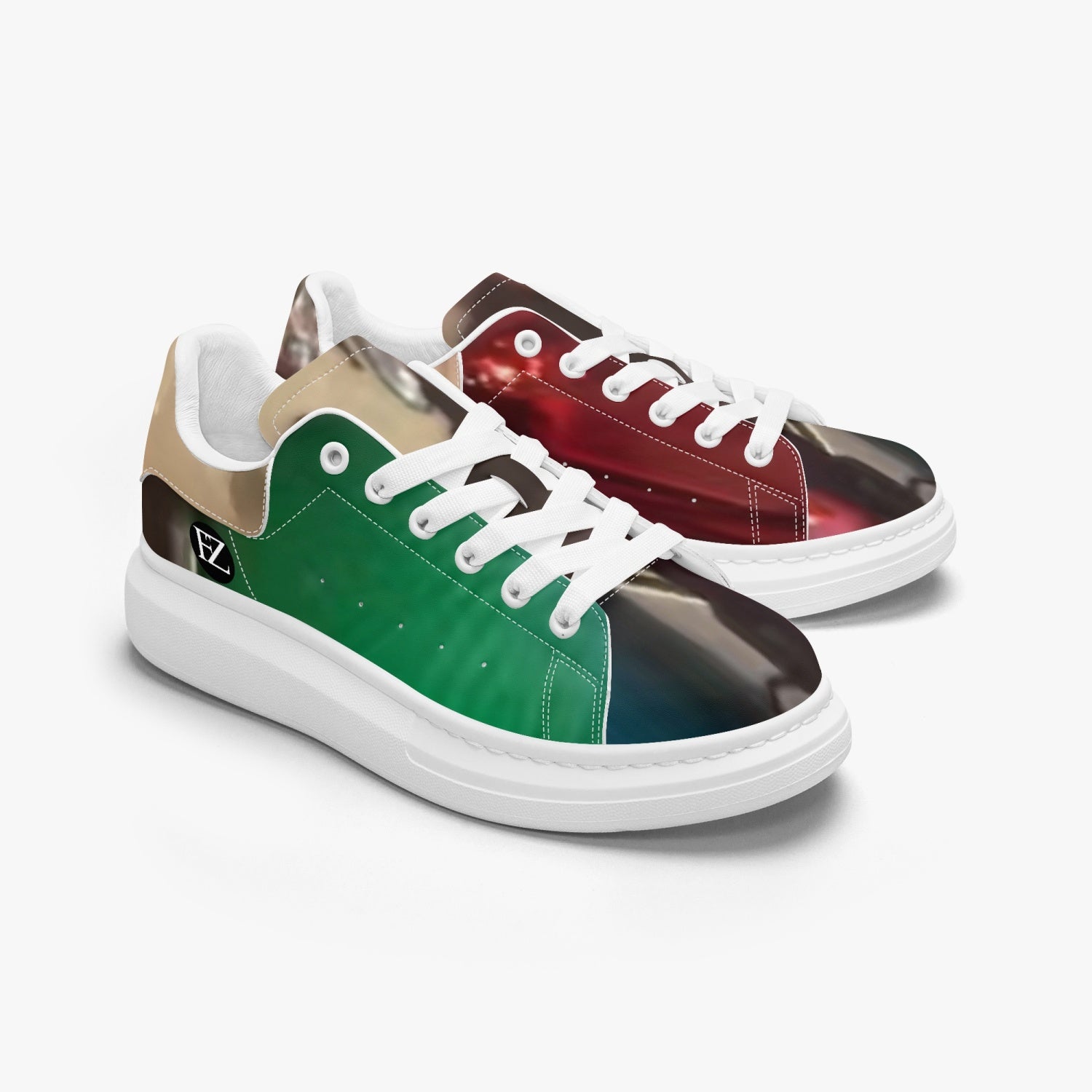 FZ Unisex Leather Oversized Sneakers - FZwear