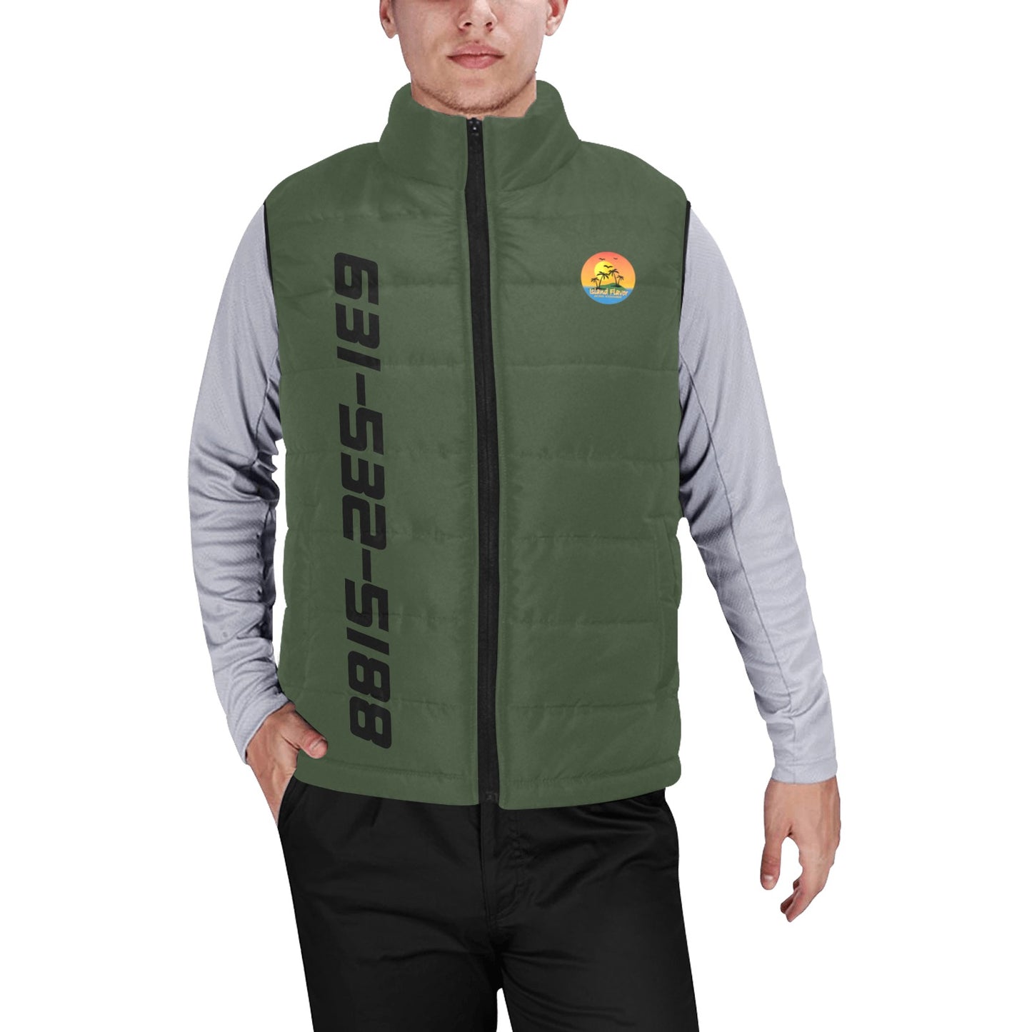 ISLAND FLAVOR PUFF VEST - FZwear