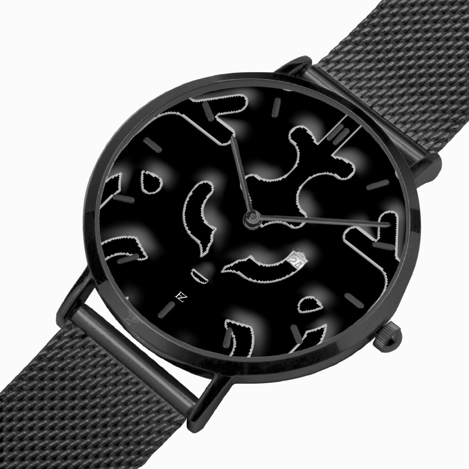 FZ Unisex Stainless Steel Perpetual Calendar Quartz Watch - Indicator - FZwear