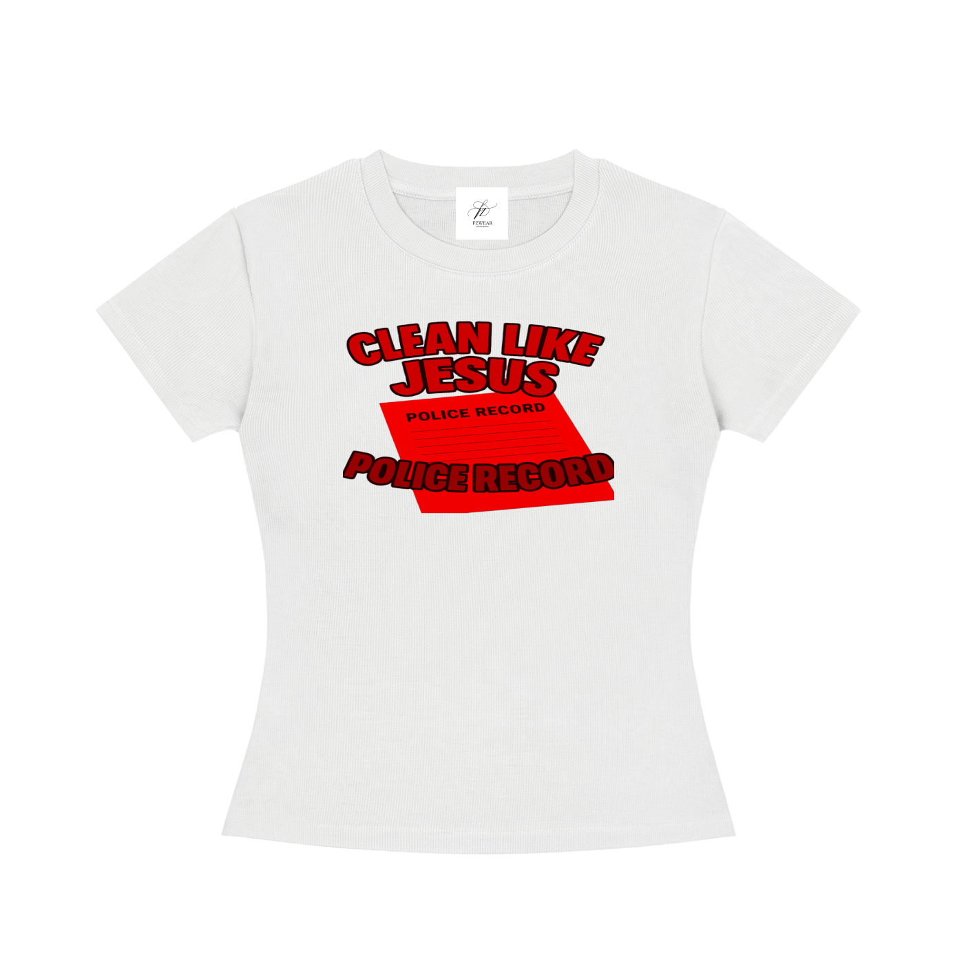 FZ Women's Slim Fit Crewneck Tee
