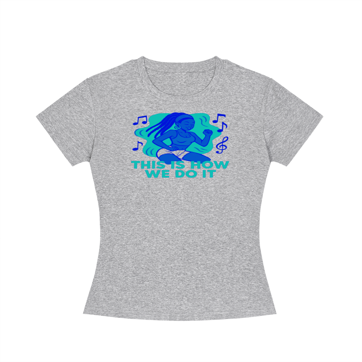 FZ Women's Slim Fit Crewneck Tee