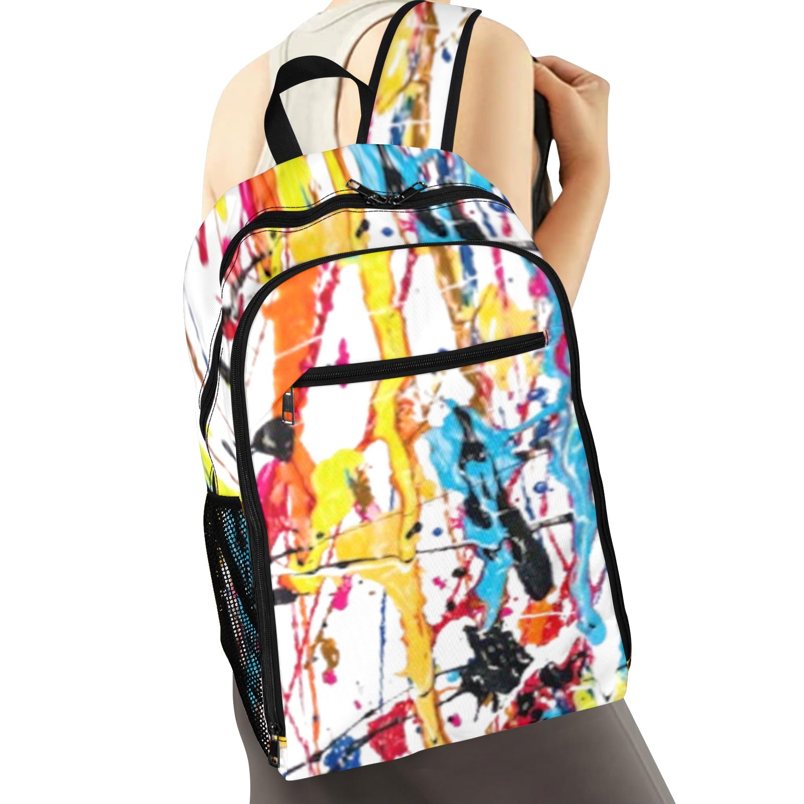 FZ Painted Travel Backpack