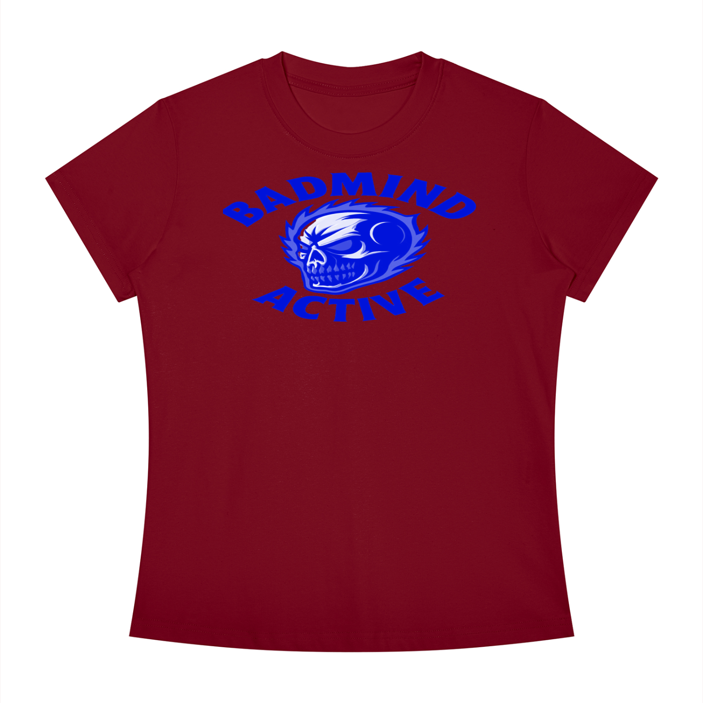 FZ Women's Slim Fit Badmind Crewneck Tee