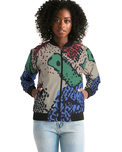 FZ SAFARI PRINT Women's Bomber Jacket