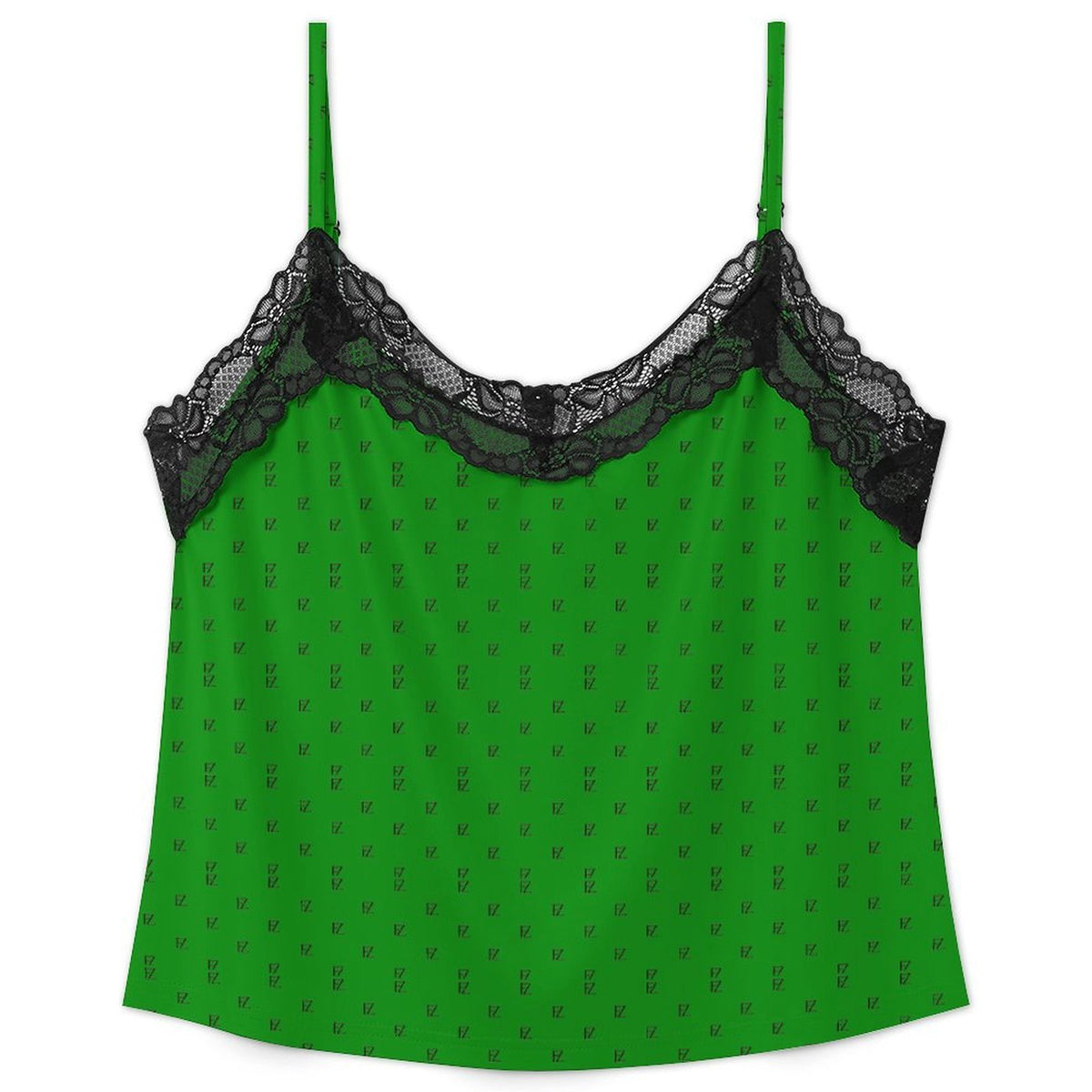 Custom Women Lace V Neck Spaghetti Strap Camisole Shorts Pajama Set