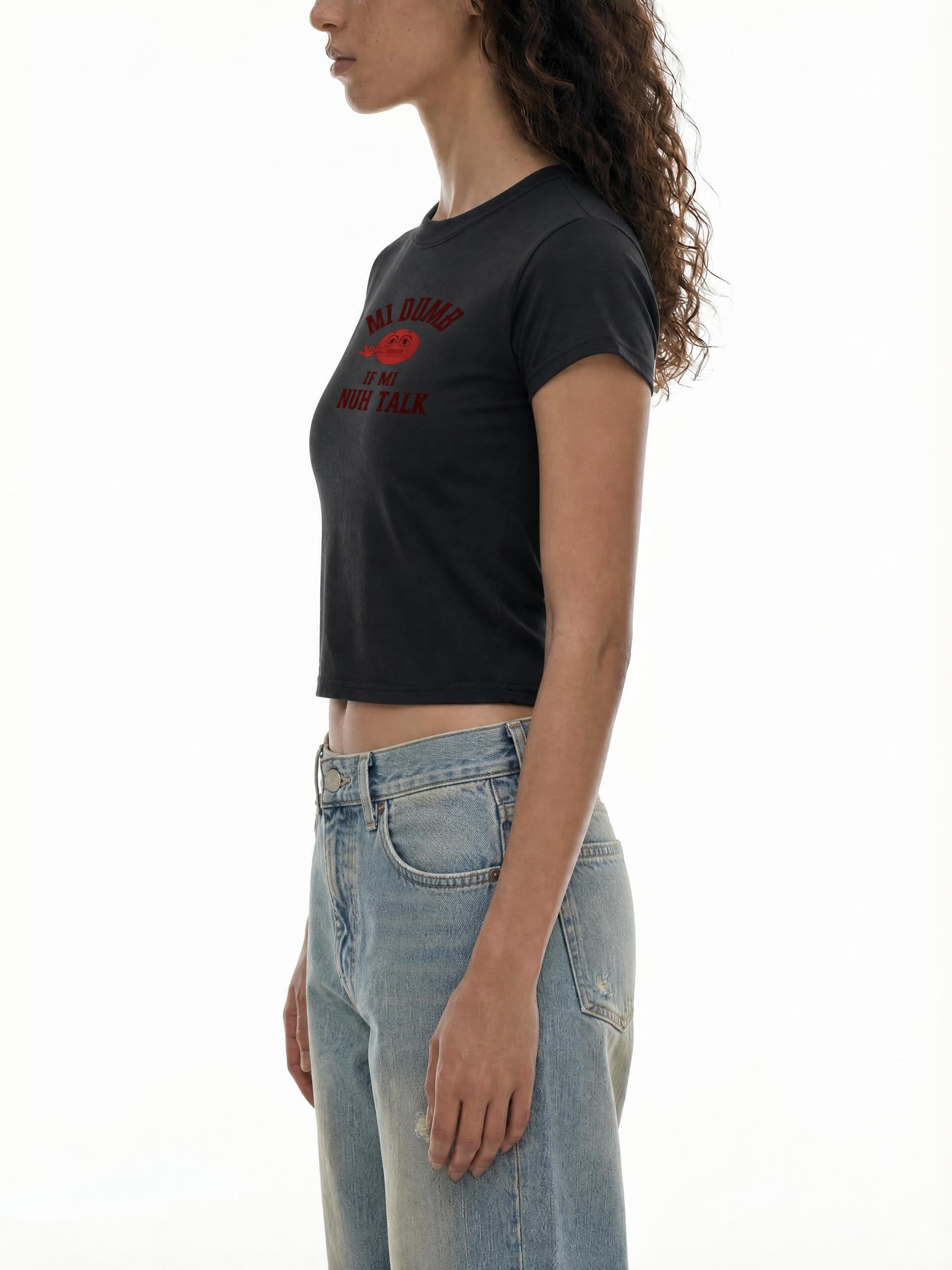 FZ Women's Slim-Fit Cropped Tee