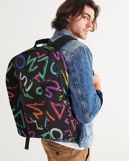 FZ AFRICAN ALPHA PRINT Large Backpack - FZwear