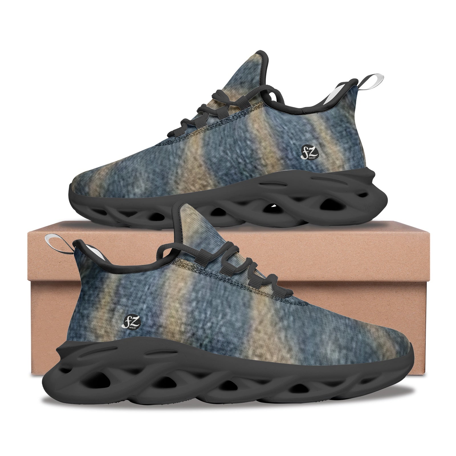 FZ Unisex Bounce Mesh Knit Sneakers