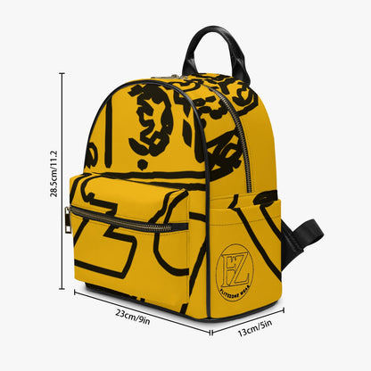 FZ Printed PU Backpack