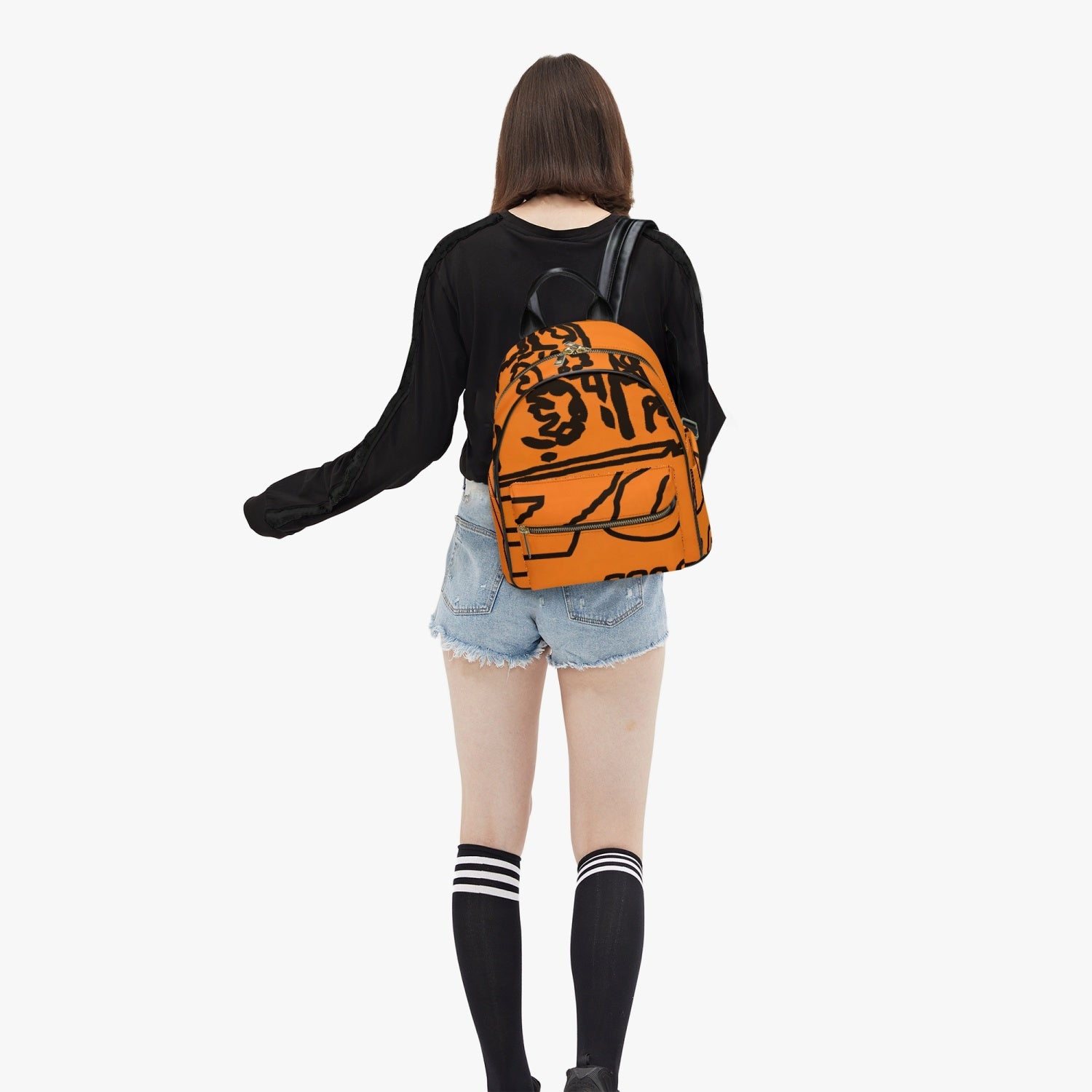FZ Draw Printed PU Backpack - FZwear