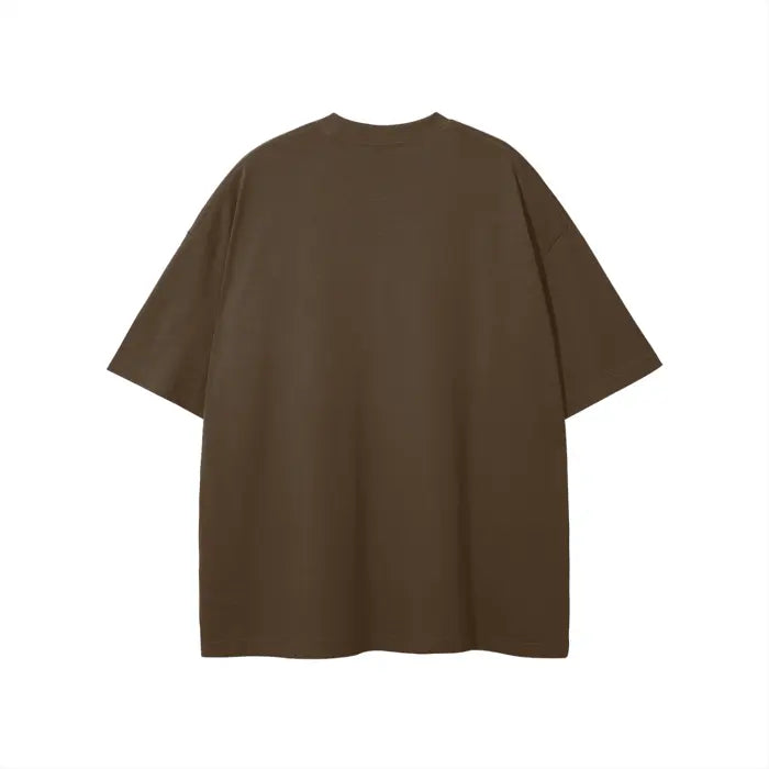 FZ Unisex Streetwear Solid Color Loose Fit FOG Tee