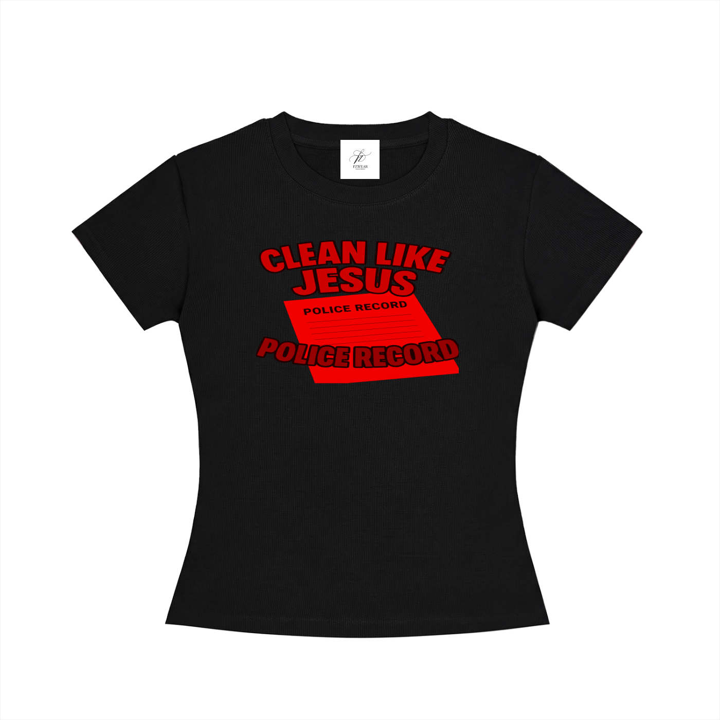 FZ Women's Slim Fit Crewneck Tee