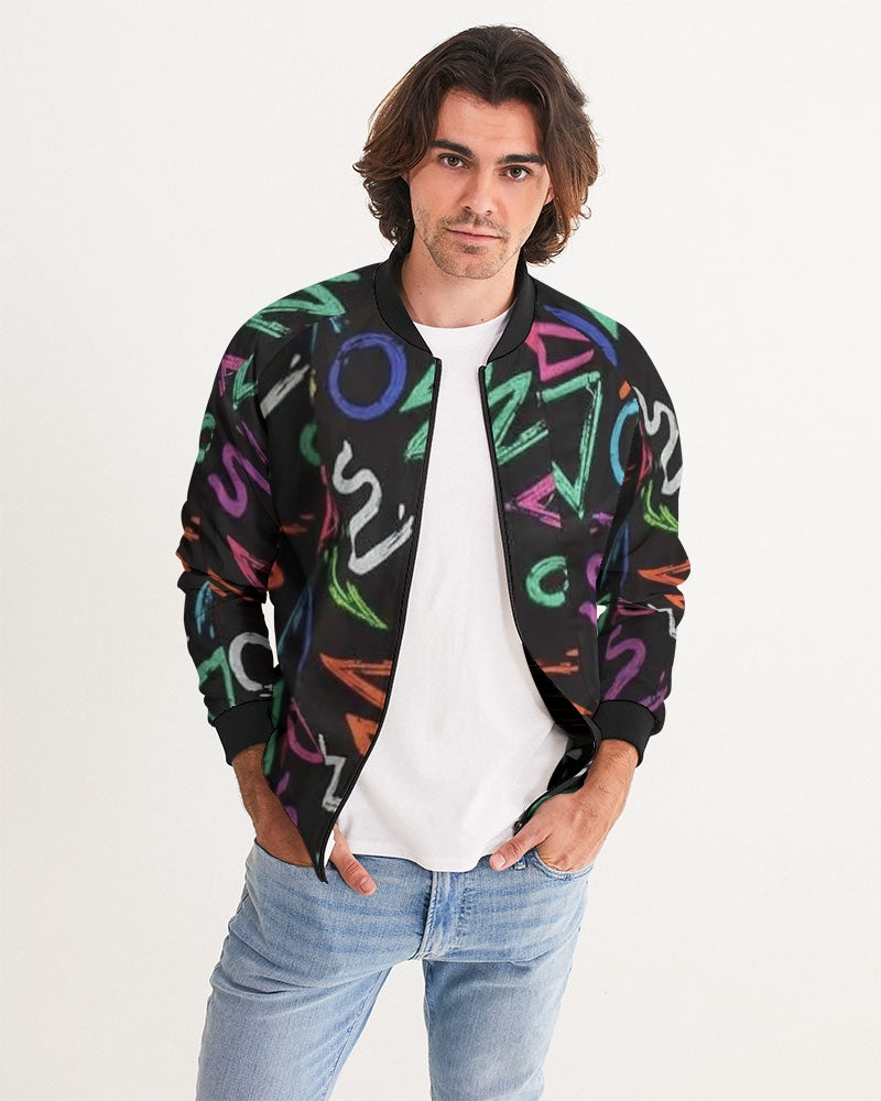 FZ AFRICAN ALPHA PRINT Men's Bomber Jacket - FZwear