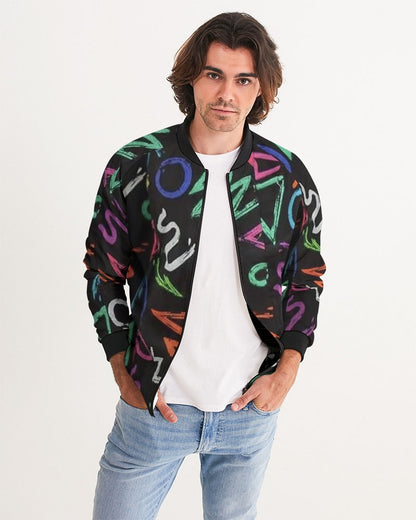 FZ AFRICAN ALPHA PRINT Men's Bomber Jacket