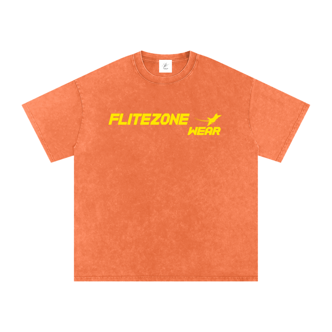 FZ Unisex Snow Washed Oversized Cotton Tee