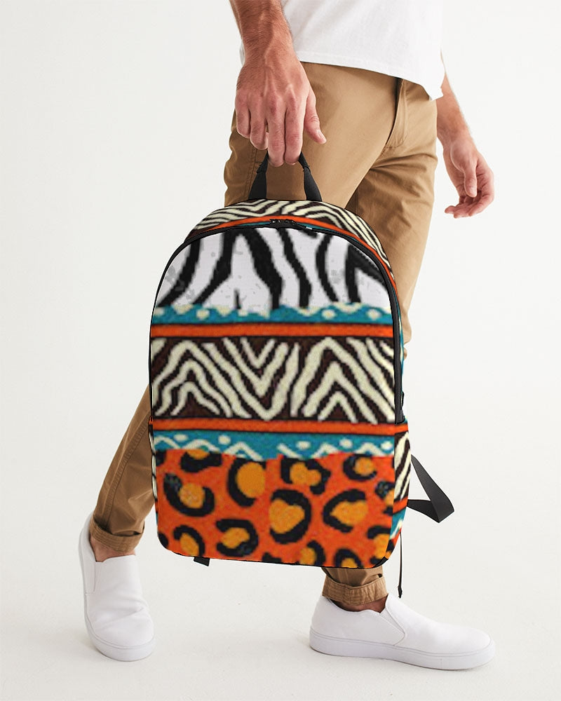 FZ AFRICAN PRINT Large Backpack - FZwear