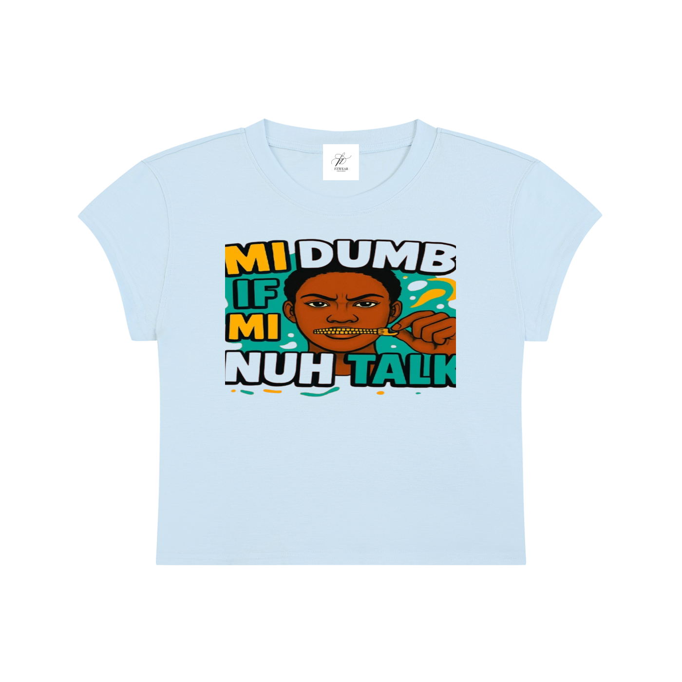 FZ Women's Slim-Fit Cropped Tee