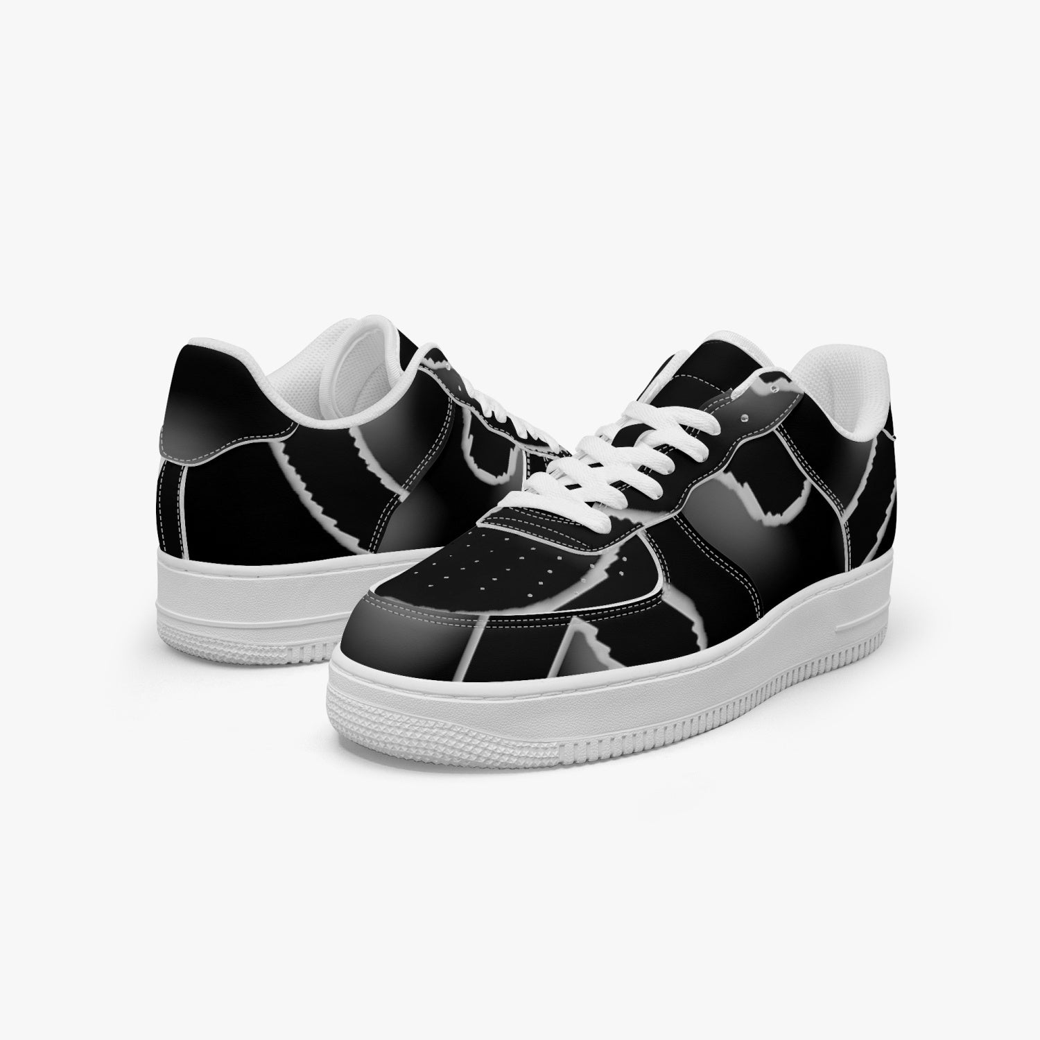 FZ Unisex Low-Top Leather Sports Sneakers - FZwear