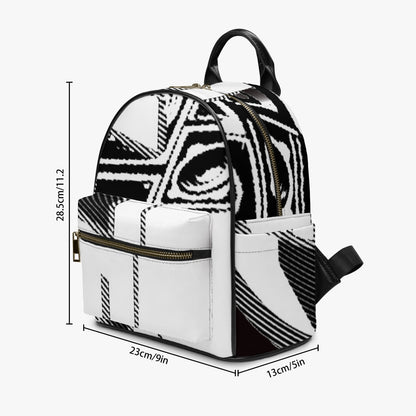 FZ Printed PU Backpack