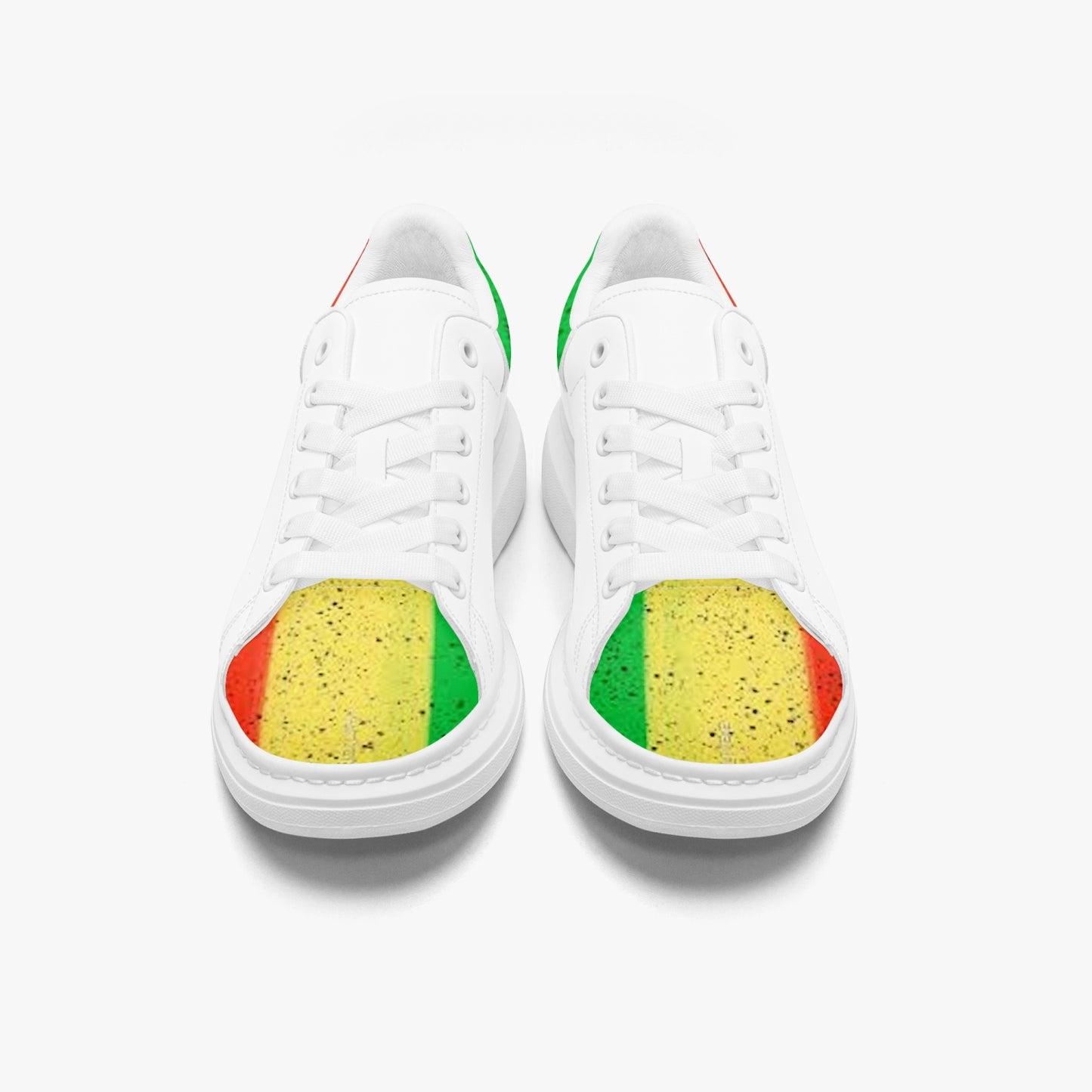 FZ Unisex Rasta Yaad Leather Oversized Sneakers