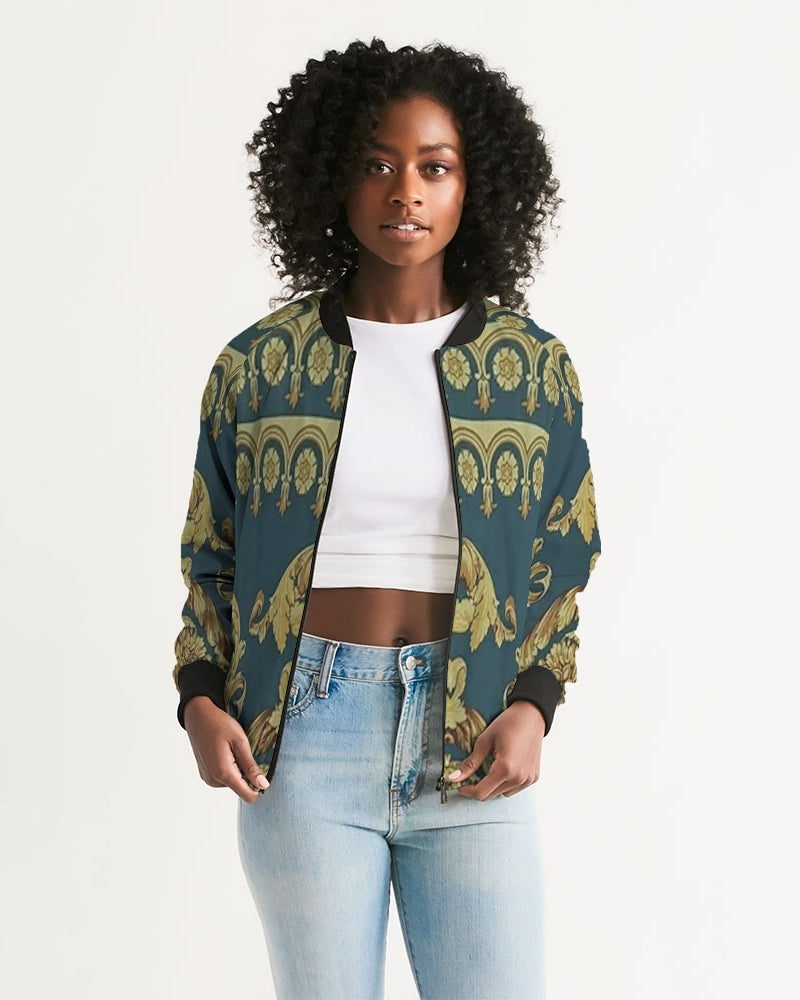 FZ AFRICAN PRINT Women's Bomber Jacket - FZwear