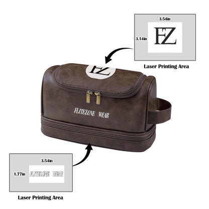 FZ Bistre PU Toiletry Bag