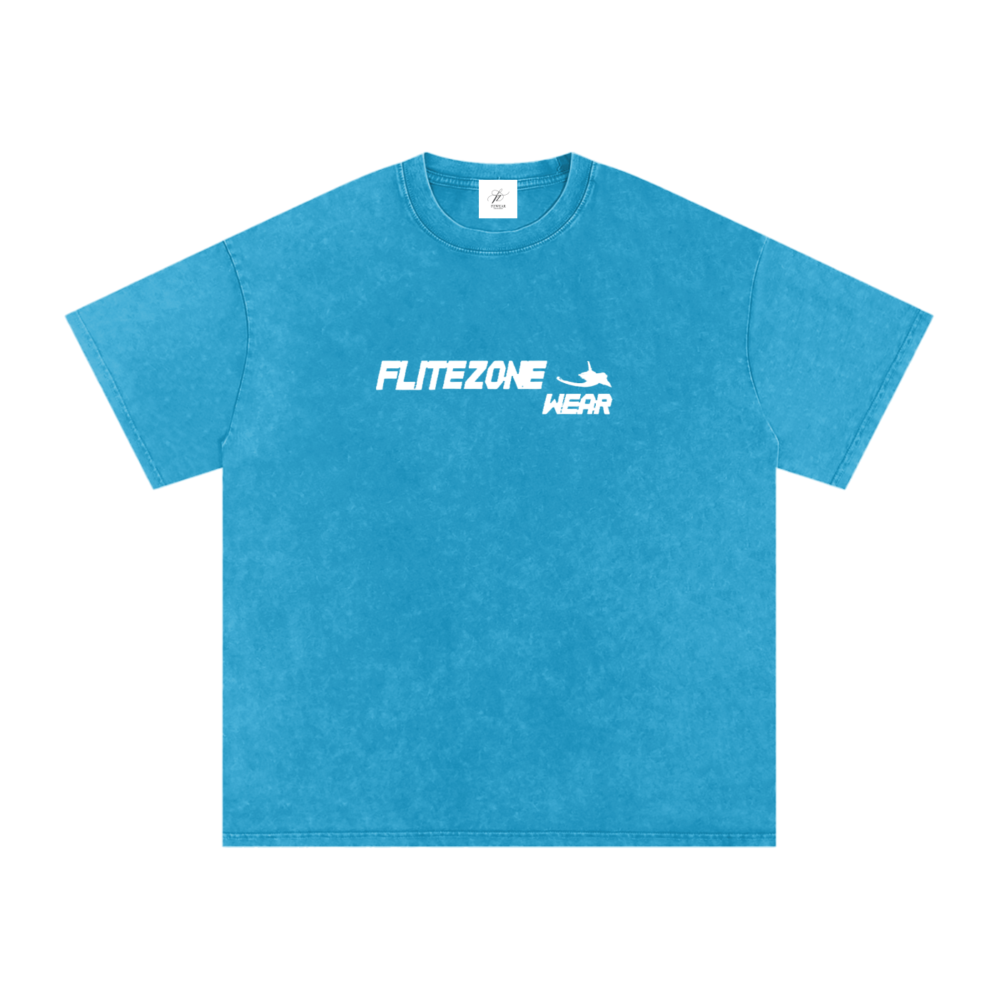 FZ Unisex Snow Washed Oversized Cotton Tee