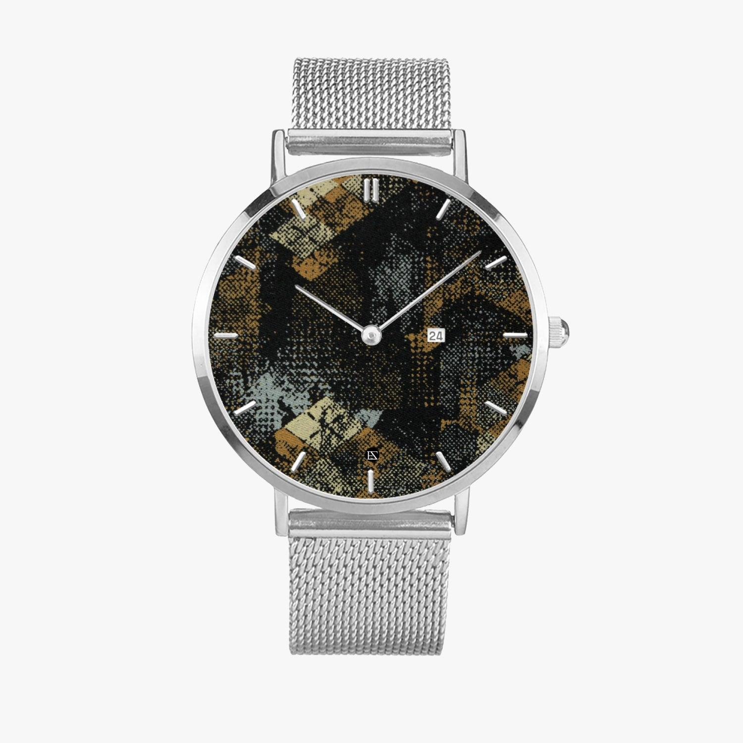 FZ Unisex Stainless Steel Perpetual Calendar Quartz Watch - Indicator - FZwear