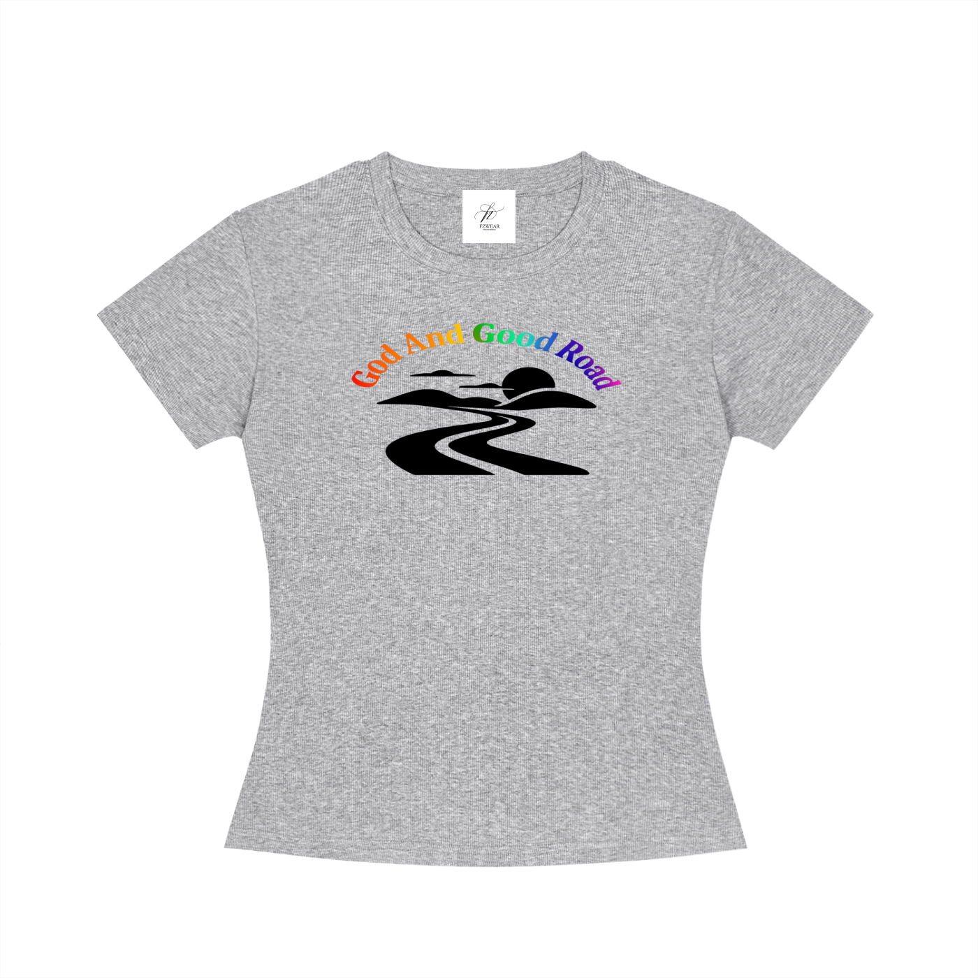 FZ Women's Slim Fit Good Road Crewneck Tee