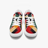 FZ Unisex African Print Leather Oversized Sneakers - FZwear