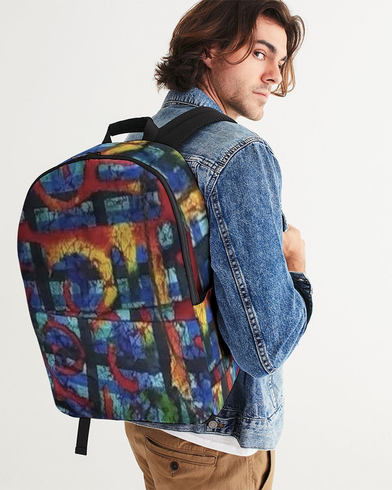 FZ AFRICAN ABSTRACT PRINT Large Backpack - FZwear