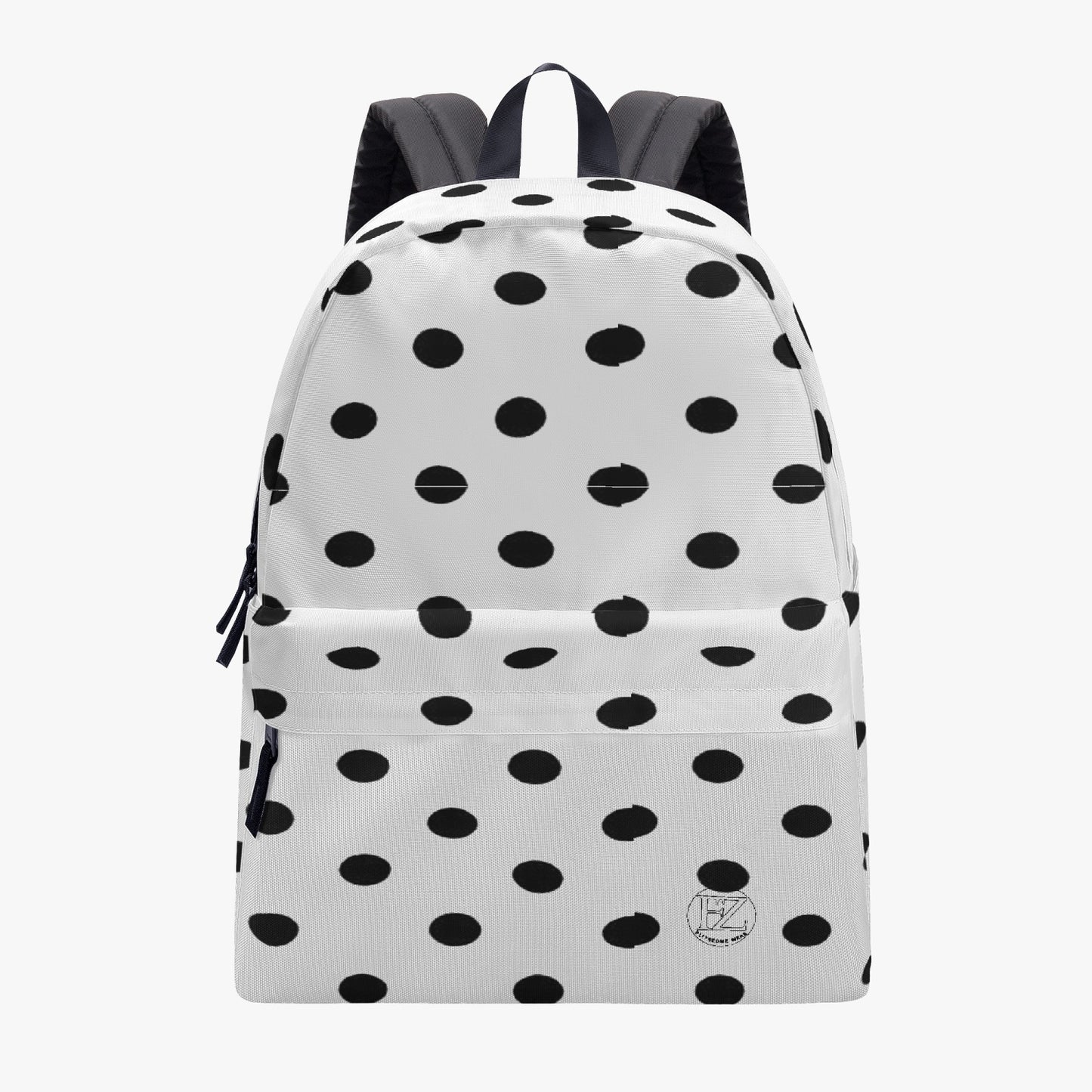 FZ Dot Print Canvas Backpack