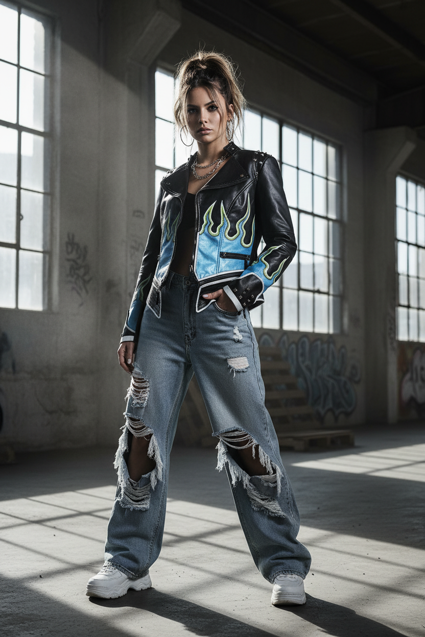 Flame Jacket - Warehouse