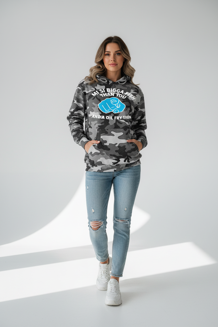 Grey Camo - White Female